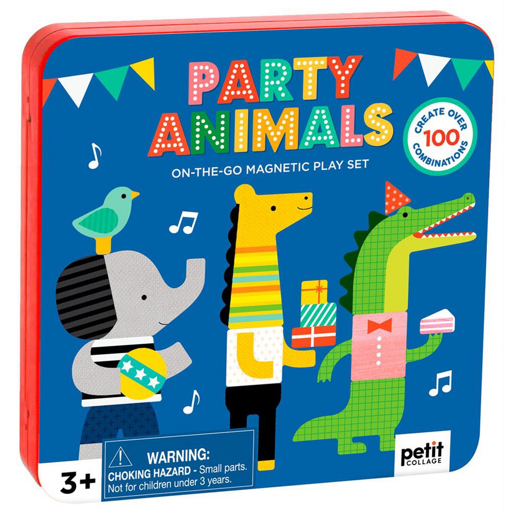 Magnetisch Spel On The Go - Feestbeesten