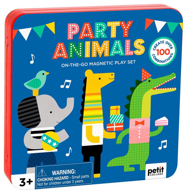 Magnetisch Spel On The Go - Feestbeesten