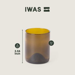 Drikkeglas Oliven - Kort (sæt med 6)