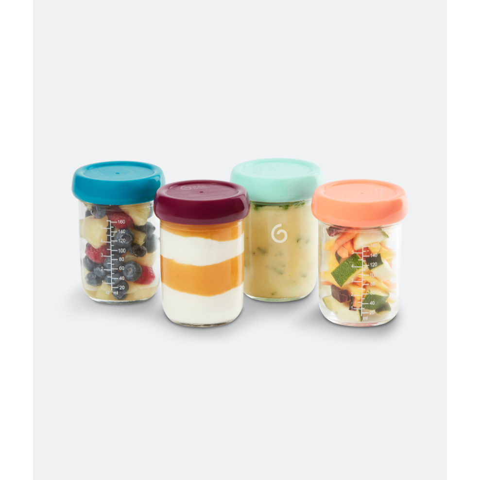 Set of 4 Glass Babybols