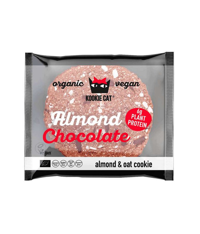 Protein Dark Chocolate Cookie, organic, Kookie Cat, 50g
