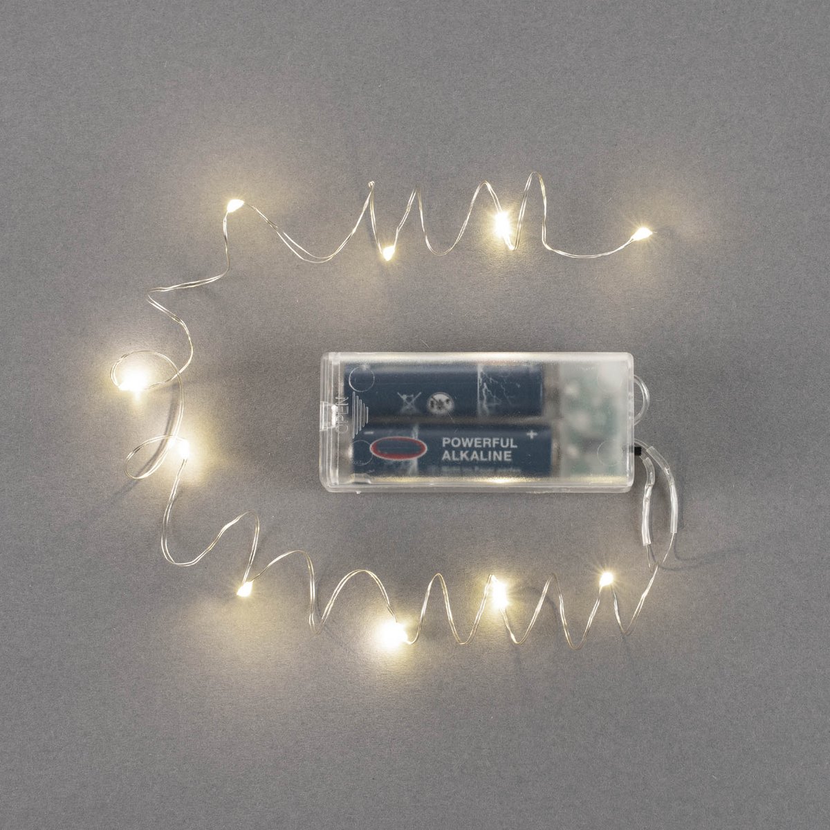 LED Lichterkette 10tlg, Timer