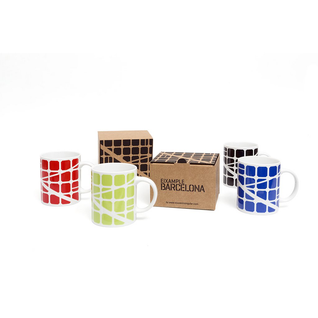 Mug /  Eixample/ red