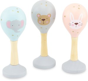 MARACAS: PASTEL COLORS (set of 12)