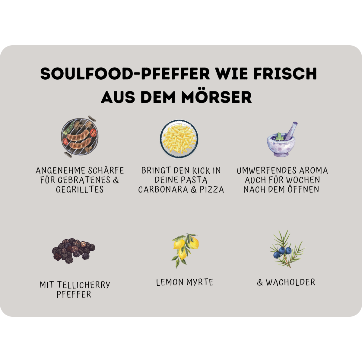 Peper kruidenmengsel "Lista"