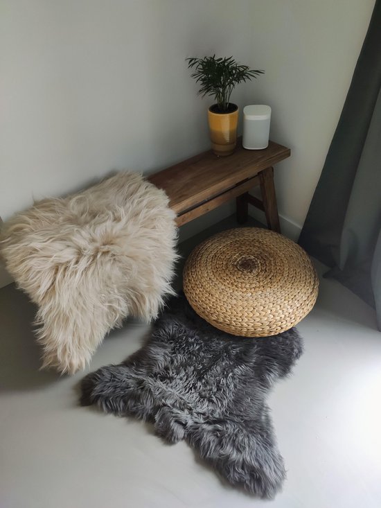 FlinQ Pelle di pecora scandinava - Antracite