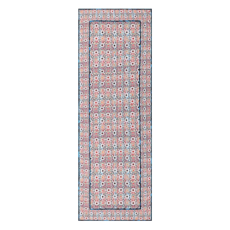 Multicolored Silk tørklæde Sakina