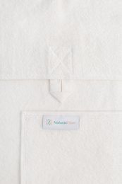 Hemp Terry Head Towel in White Colour