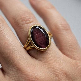 Anillo Resplandor Marrón