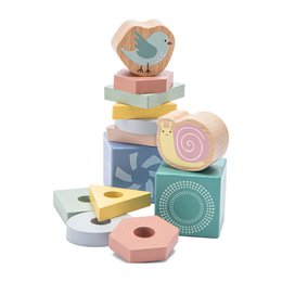 Wooden counting and sorting game 1 to 5