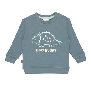 Dino Buddy Pullover Kinder | Goblinblau