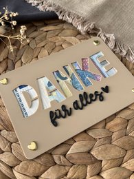 Money gift card - creative packaging for money gifts - financial injection, thank you & gift idea Thank you for everything
