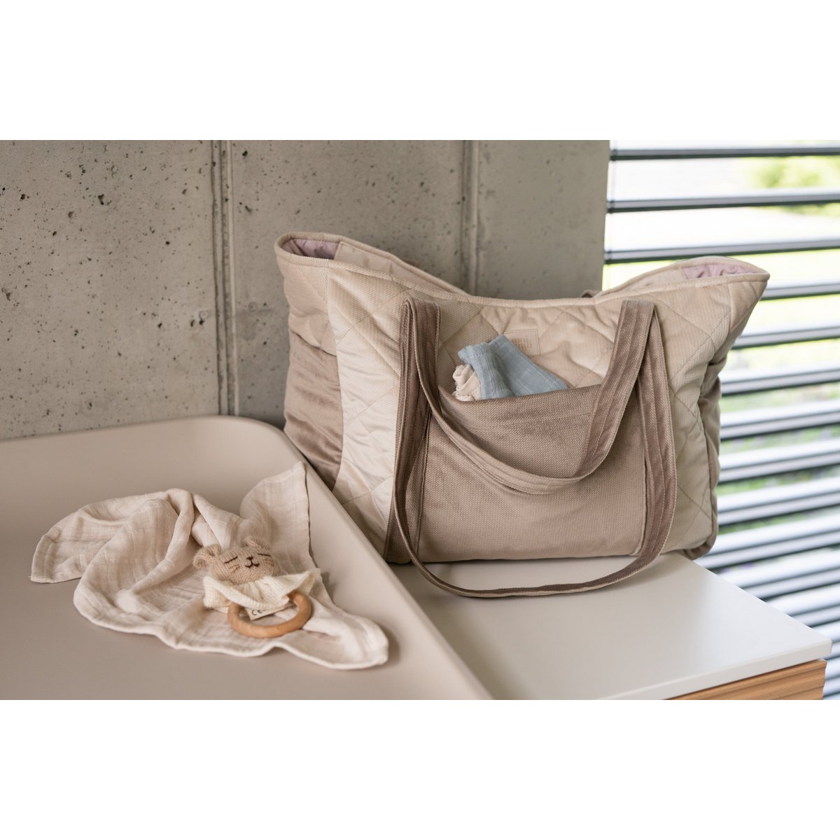 Reisetasche „Beige“