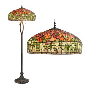 Stehlampe Tiffany Ø 56x165 cm E27/max 3x60W