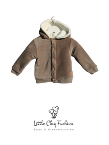 Little Chiq Baby Teddy Jas – Gevoerd & Warm – Exclusieve Baby Mode