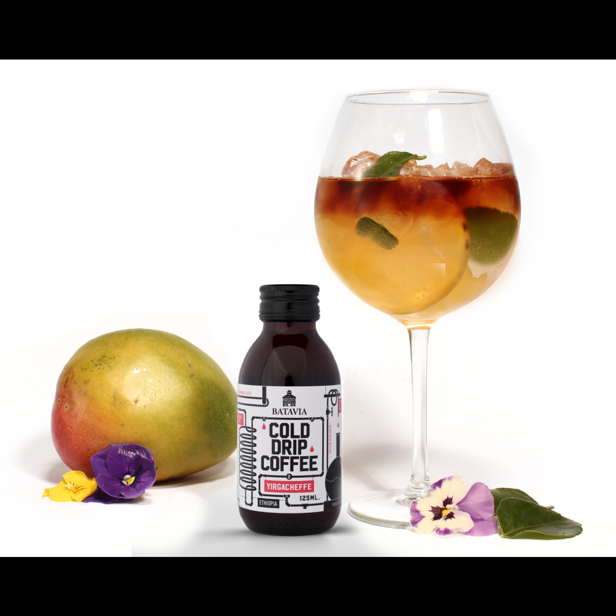 Cold Drip Coffee - Yirgacheffe etíope - 125ml x 24 - La alternativa más sabrosa al Cold Brew Coffee