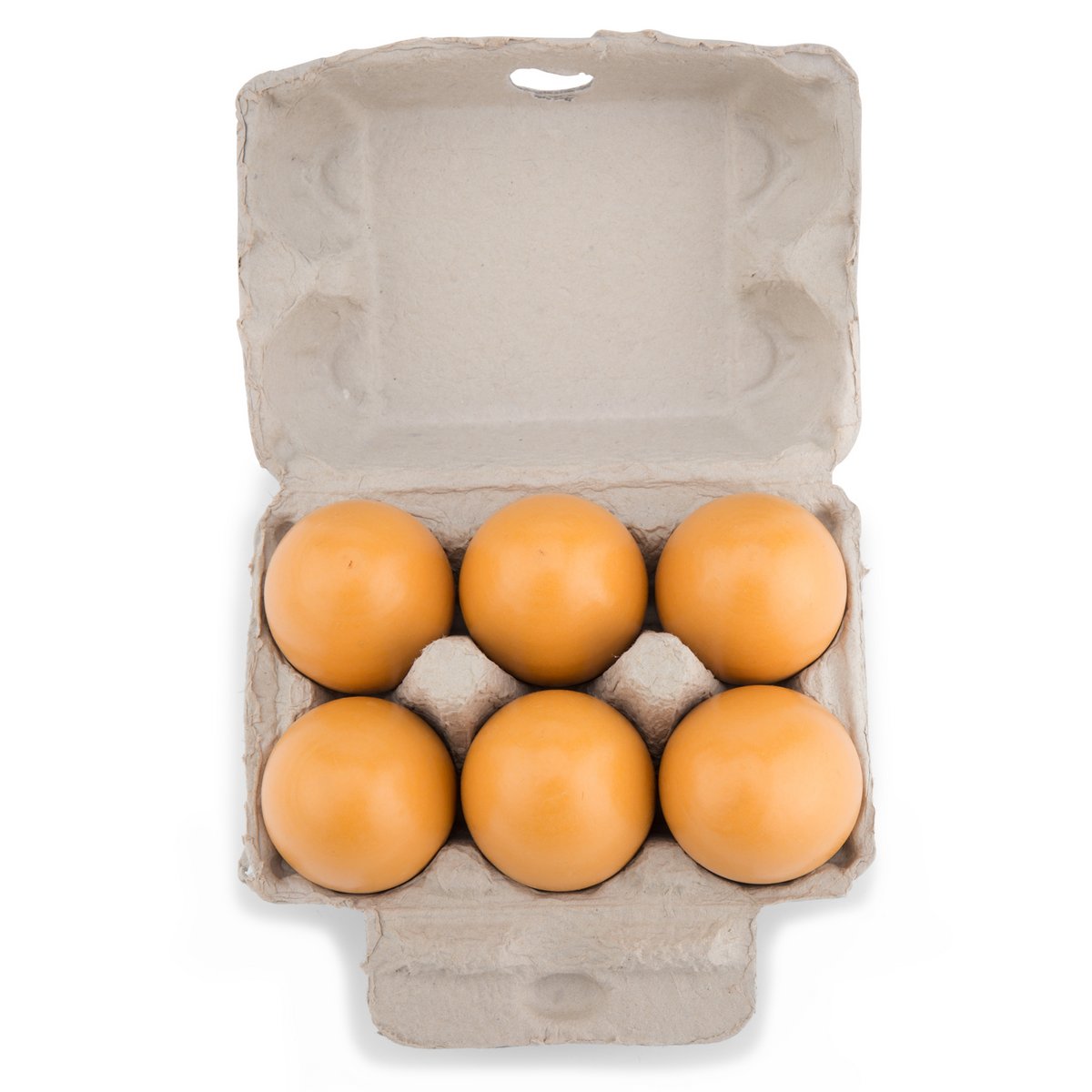 Oeufs en bois - 6 pièces