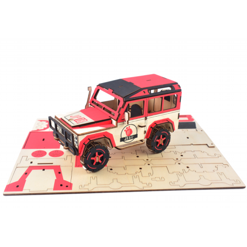 Bausatz Jeep Farbe