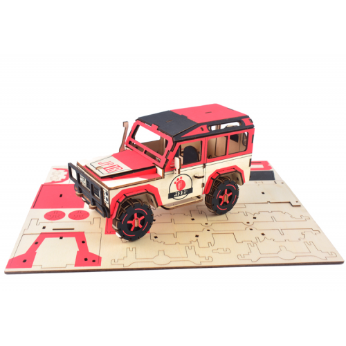 Bausatz Jeep Farbe