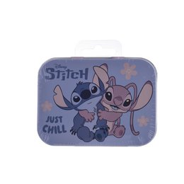 Boîte Métallique de Pansements Stitch & Angel Disney