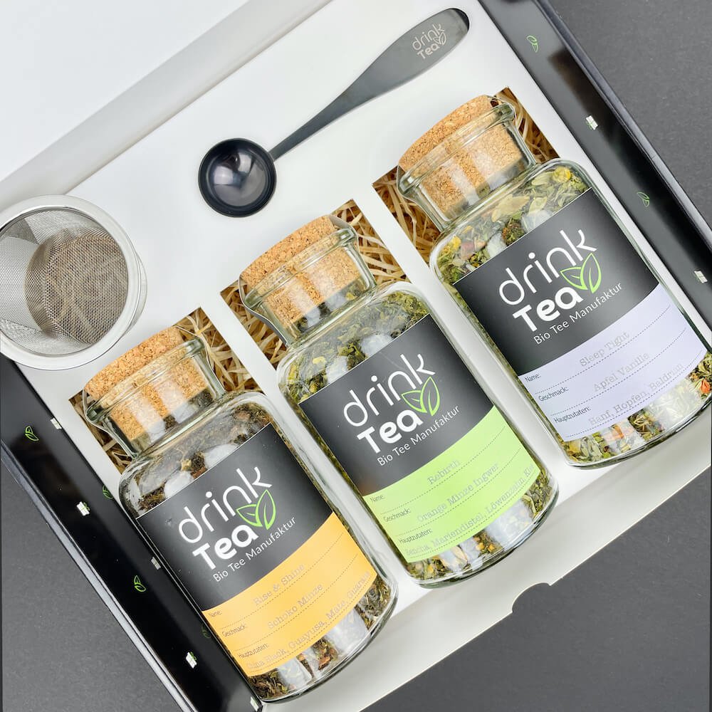 Organic tea gift set