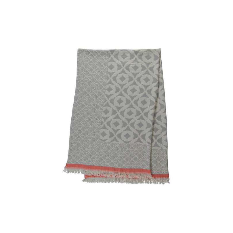 Jacquard Hamam Plaid 'May' 170x130 cm