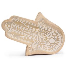 Wholesale Wooden Boxes and Trays with Buddha & Hamsa Design