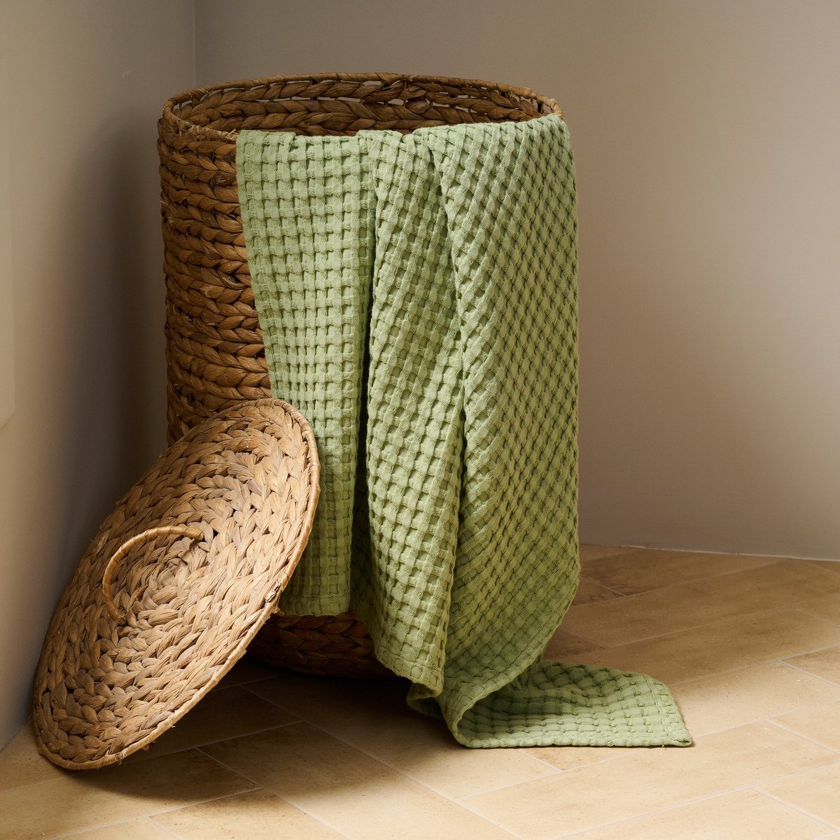 Badetuch | Waffelkreide aus Baumwolle | 70x140cm