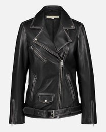 Berlin │ Übergroße Lederbikerjacke