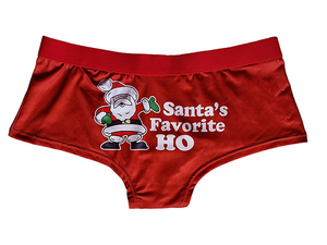 Weihnachts-Hipster „Santa's favorite Ho“