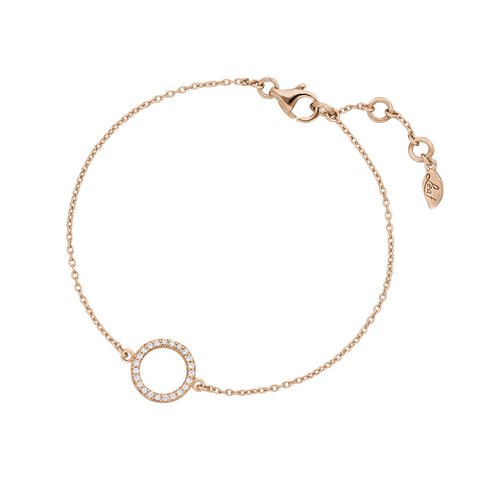 Armband Circle of Life, 18 K Rosegold vergoldet