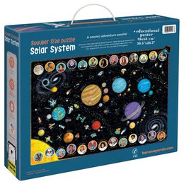 Puzzle de taille supérieure Système solaire