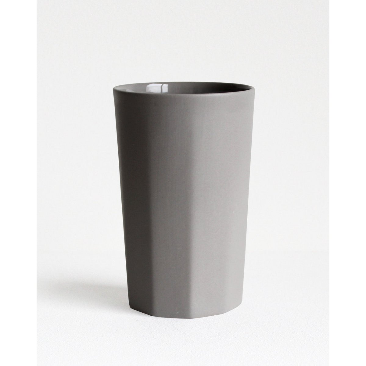 Taza alta segmentada | gris claro