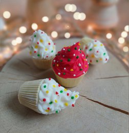 Weihnachtsgewürzte Cupcakes