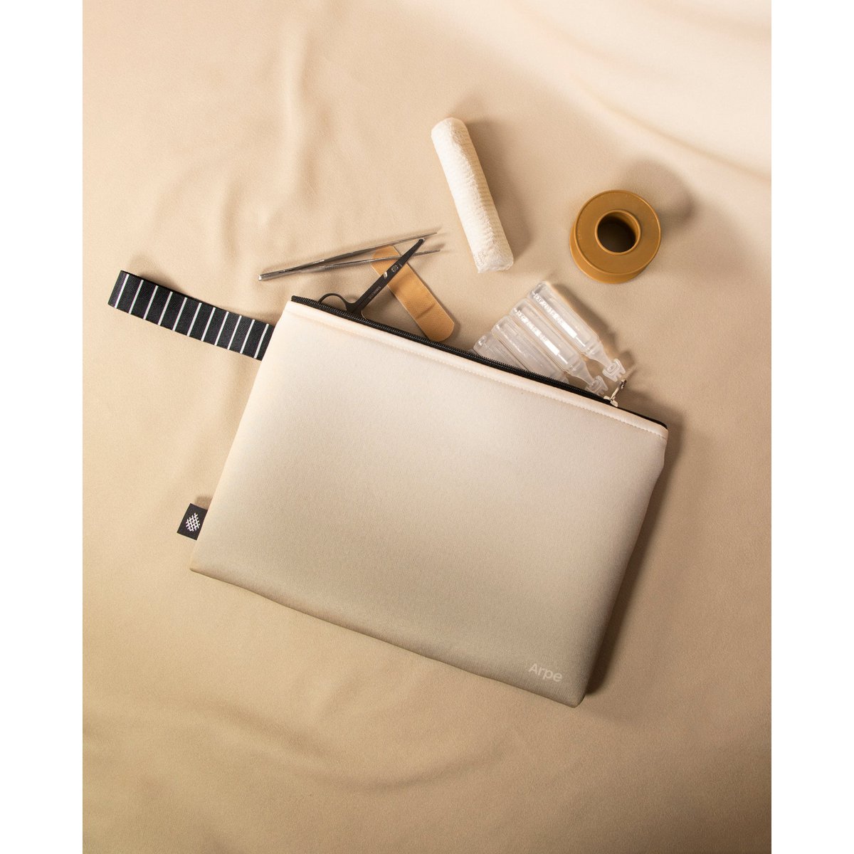 Pouch Large Sand Cream