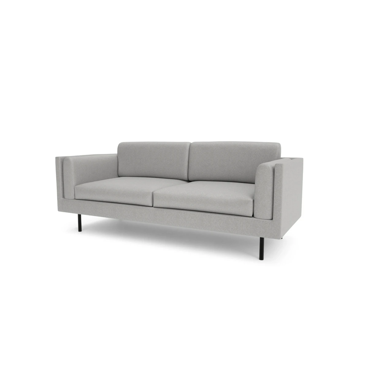 3-Seater Sofa CHELSEA - Silver
