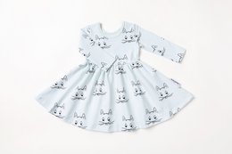 Long-Sleeved Dress with Felia the Cat