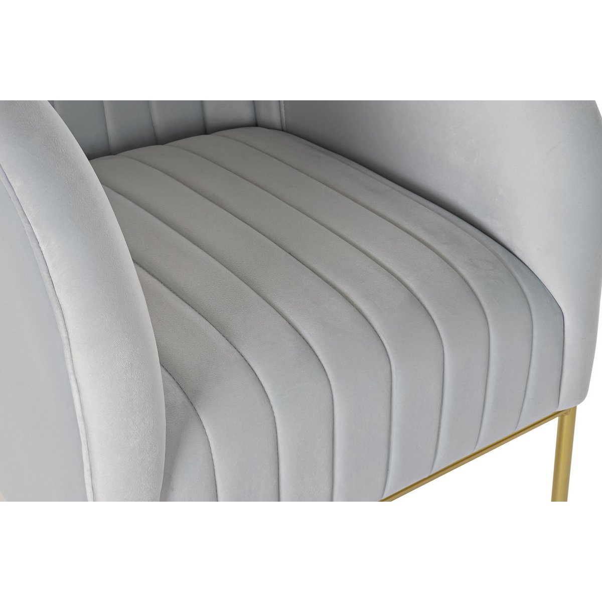 BUTACA POLIESTER METAL 62X75X85 AZUL CELESTE MB190878