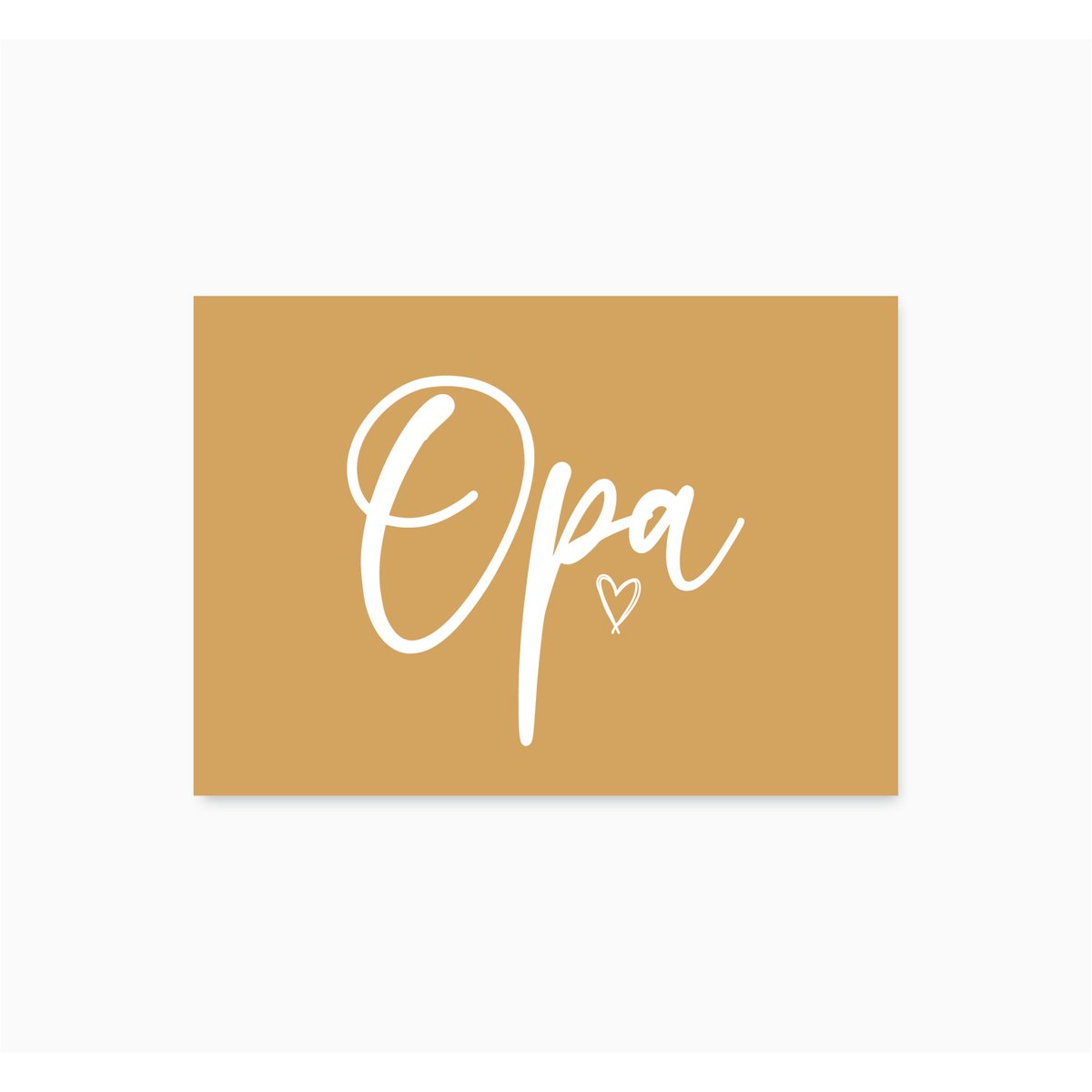 A6 Ansichtkaart || Lieve opa