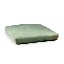 "Otto" black dog bed with orthopaedic mattress