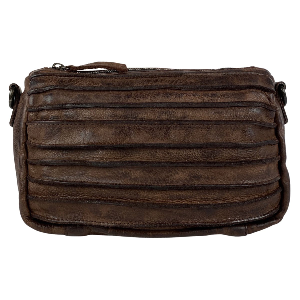 Bolso Bandolera De Mujer En Piel Lavada En 4 Colores