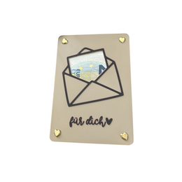 Money gift card - creative packaging for money gifts - financial injection, thank you & gift idea thank you envelope