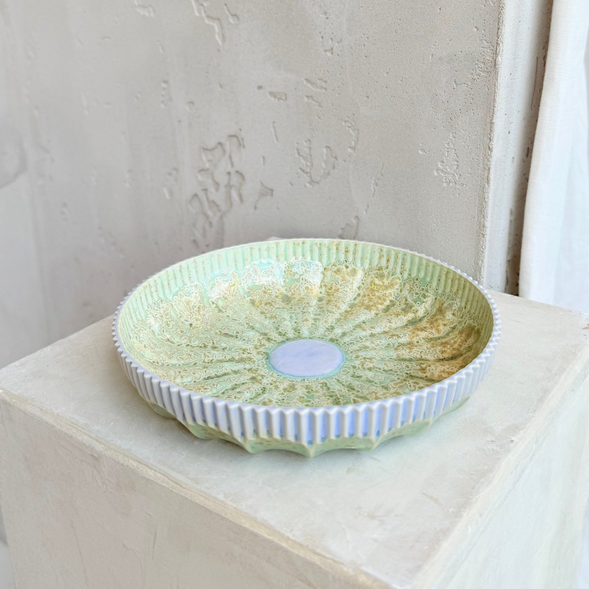 Bloom Plate - Minted Lilac