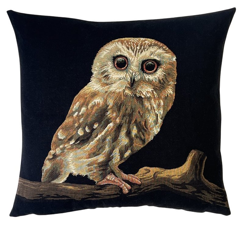 couvercle d'oreiller en hibou
