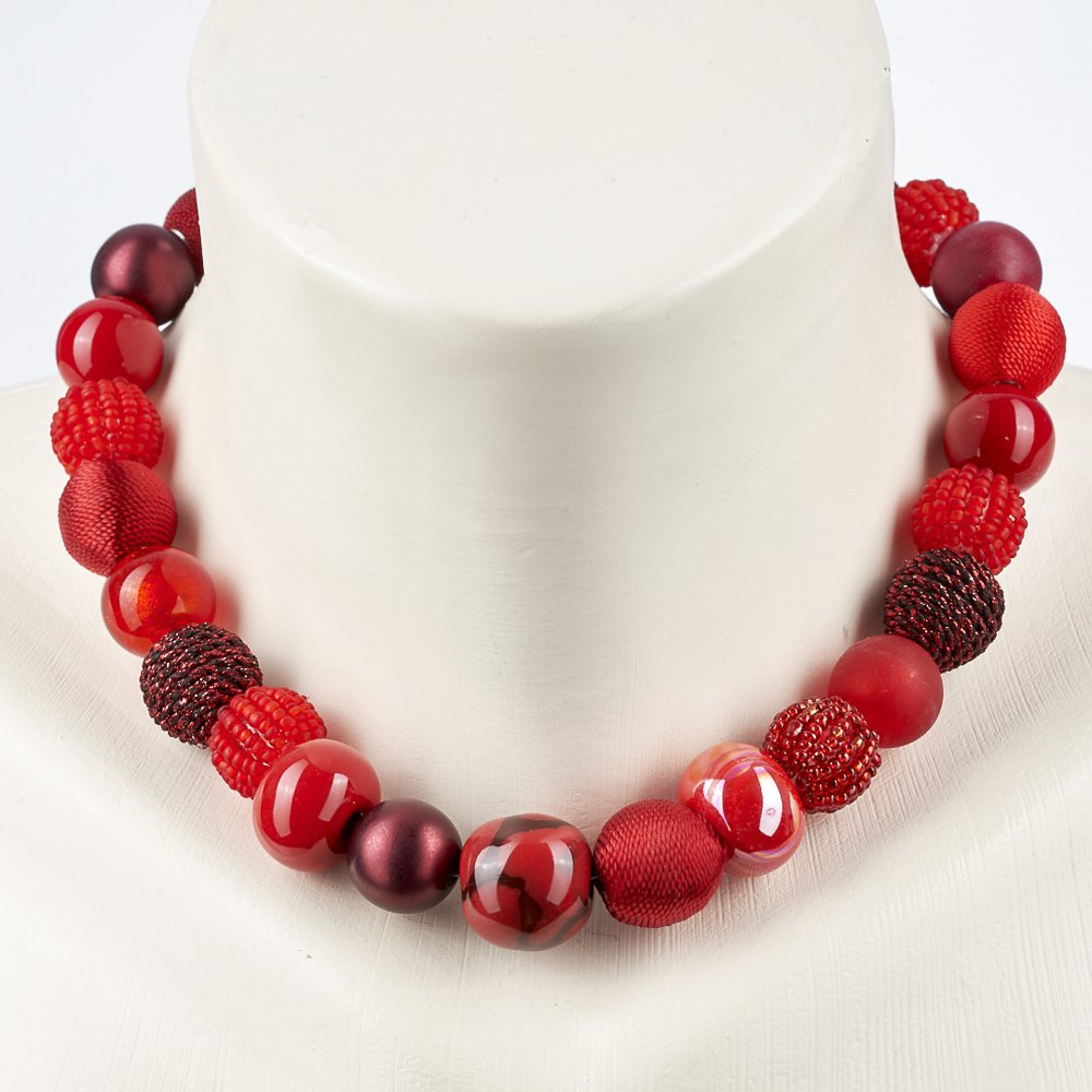 Collar Stephisimo "Bollywood", Burdeos