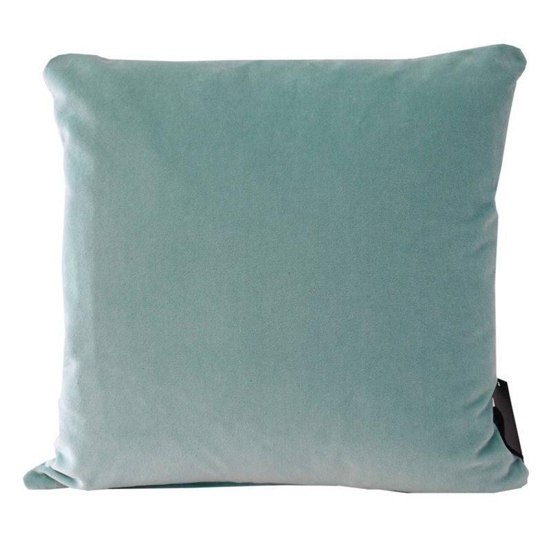 037 Pillow Velvet Frozen Green 45x45
