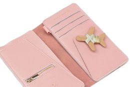 Stitch Travel Wallet - Pink