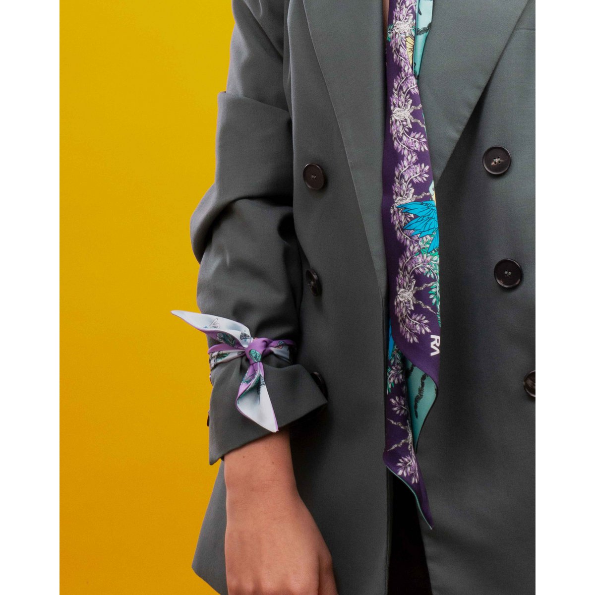 Ruban foulard "La petite libellule"