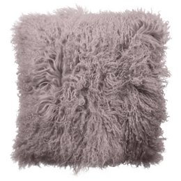 Tibet sheepskin cushion | 15 colors | 45x45cm