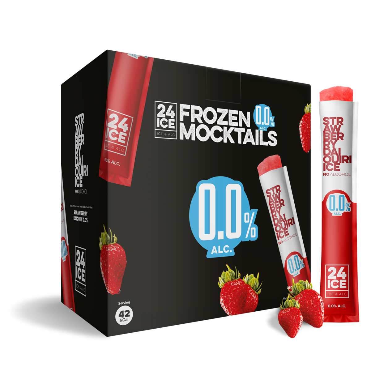 0,0% Aardbei Daiquiri 50-pack